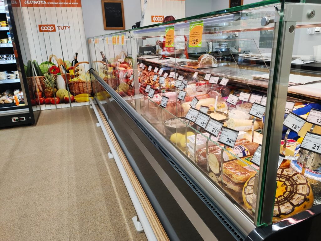 Prodejna COOP ve Strakonicích po rekonstrukci