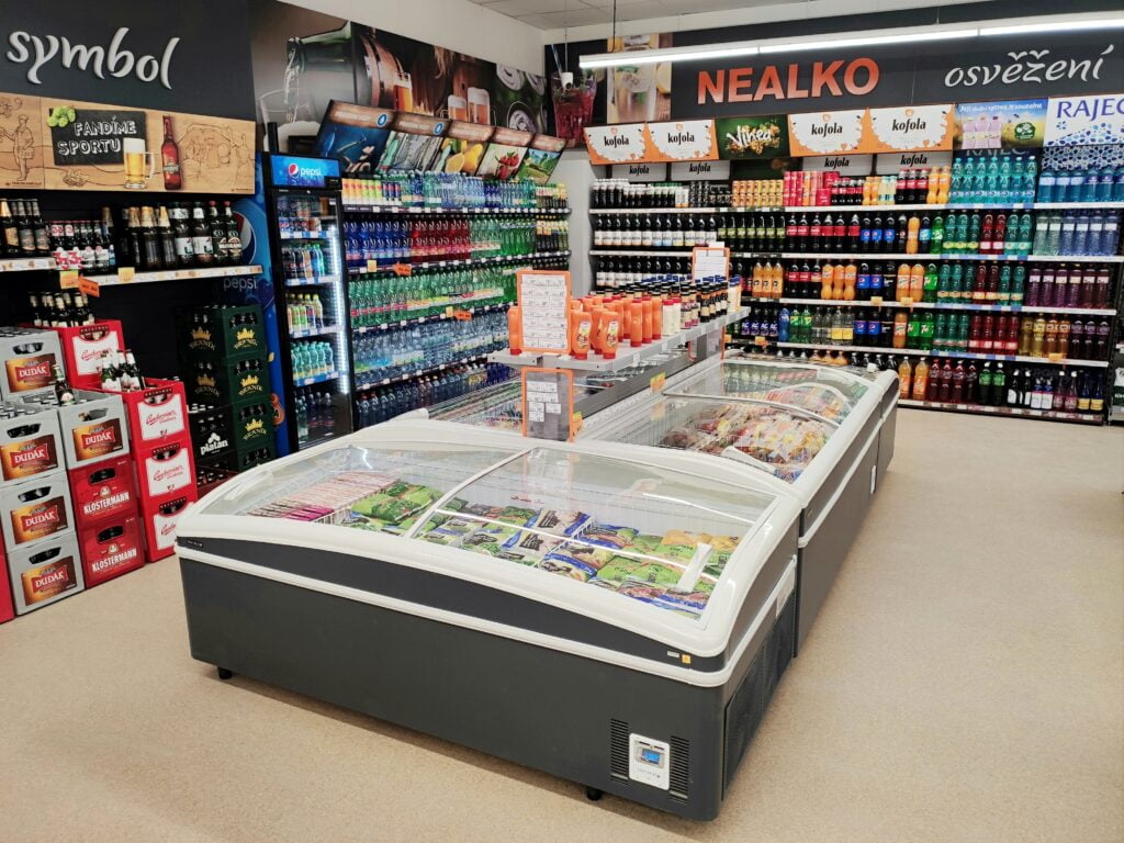 Prodejna COOP ve Strakonicích po rekonstrukci