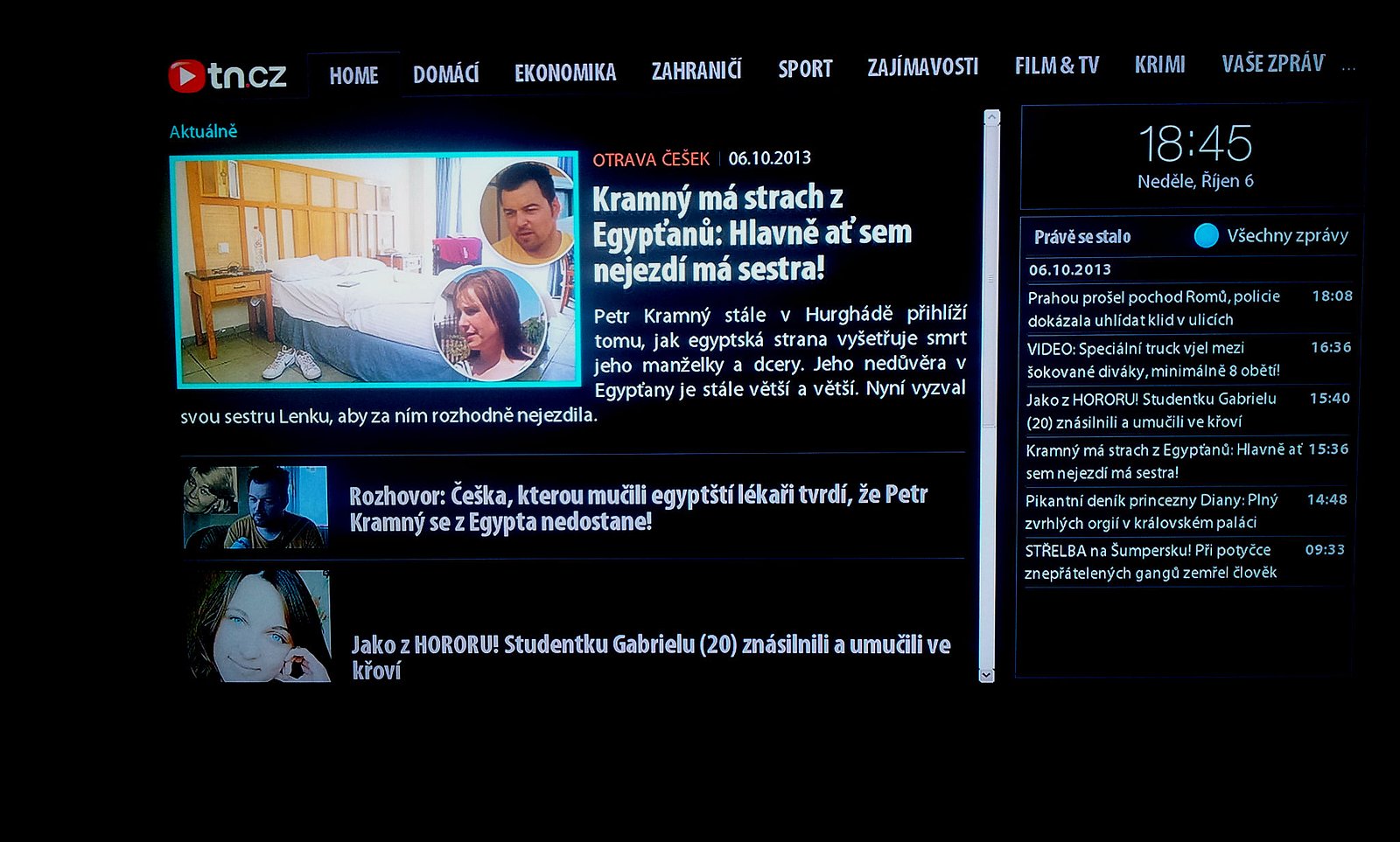 Voyo Player - aplikace