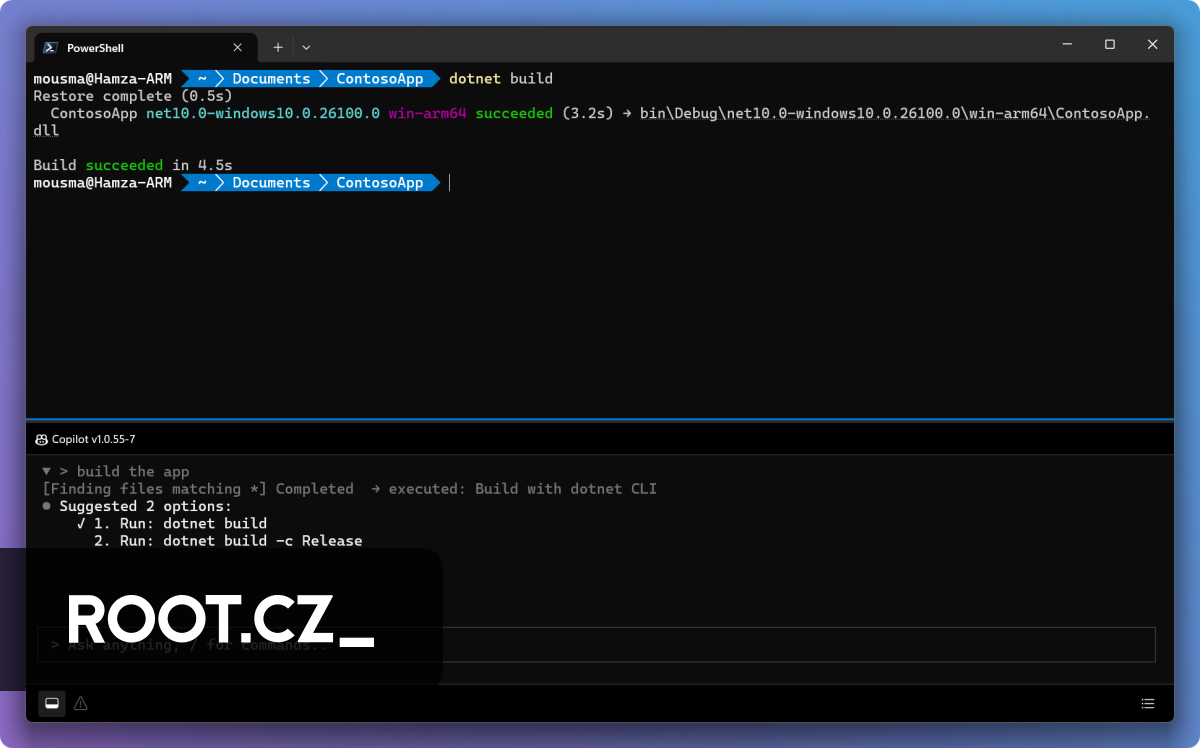 Microsoft Root Store Microsoft má inteligentní terminál pro Windows - Root.cz