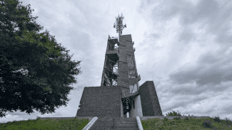 Mobilní vysílač na rozhledně Romanka, Hrubý Jeseník