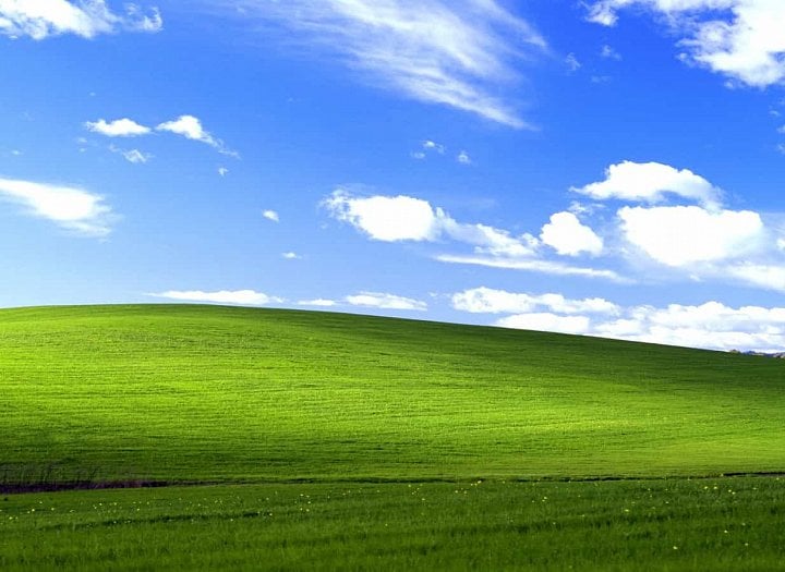 Výchozí tapeta ve Windows XP