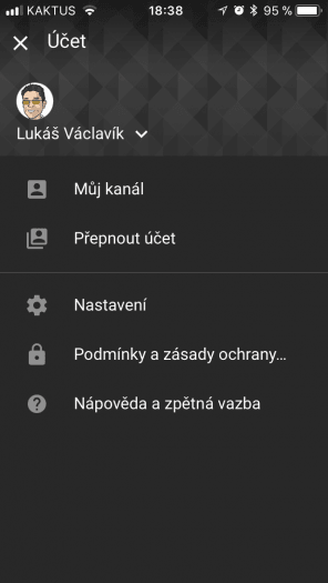 Hlavní menu