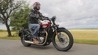 Náhledový obrázek - Test motocyklu Triumph Bonneville Bobber: Virtuos