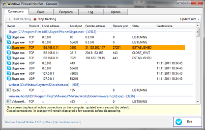 Windows Firewall Notifirer rozšíří možnosti systémového firewallu Windows