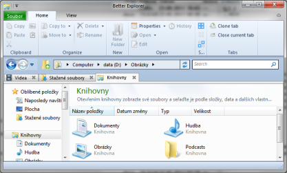 BExplorer přináší do Průzkumníku Windows ribbon