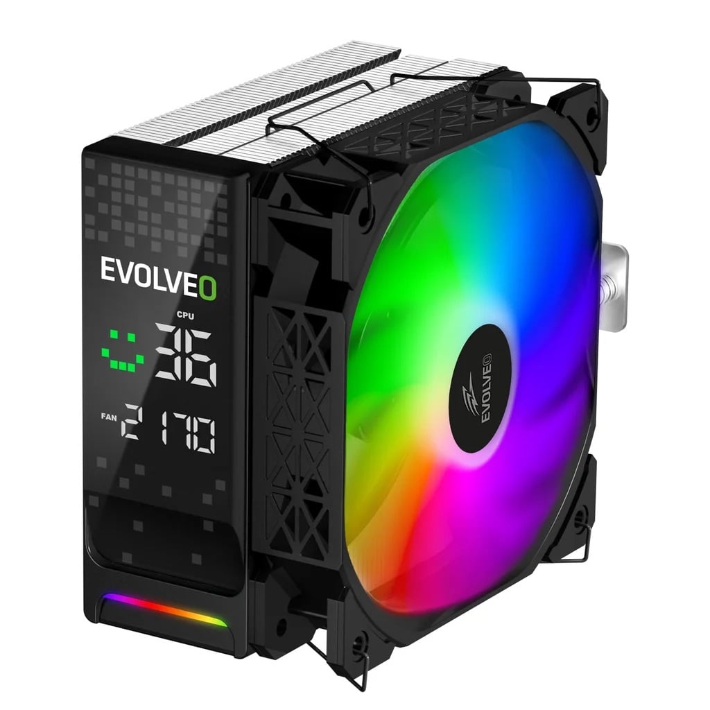 Chladič s displejem EVOLVEO QuietCool7