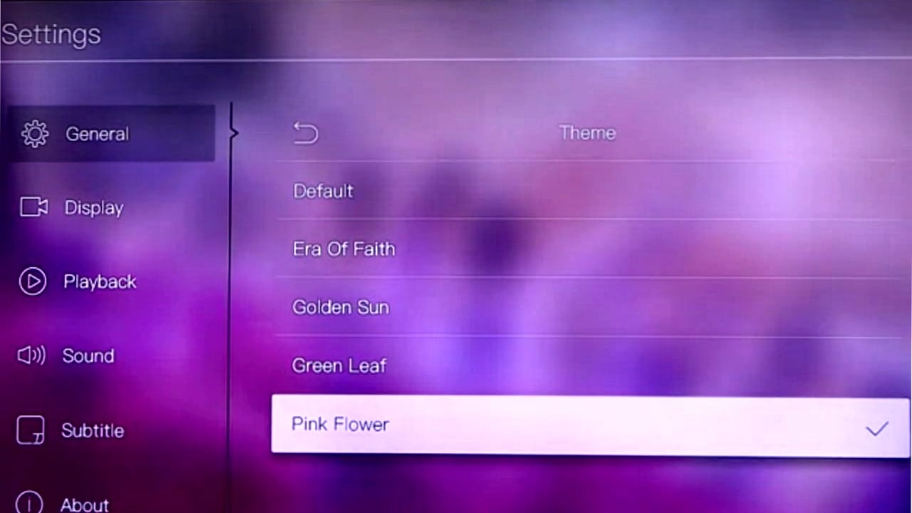 Egreat A10 - smart nastavení chlazení a volba pozadí