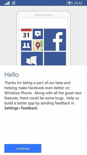 Facebook Beta