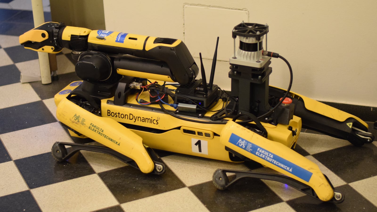 Fotogalerie: Roboti v systému ochrany kritických infrastruktur