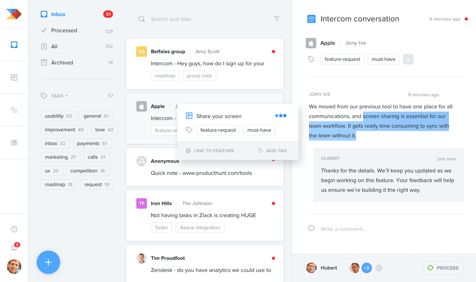 Jak vypadá česká SaaS aplikace ProductBoard