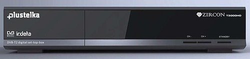 Přijímač Zircon T3000HD, který umožňuje sledovat programy i v normě DVB-T2