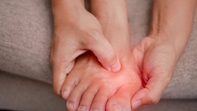Bolest palce u nohy