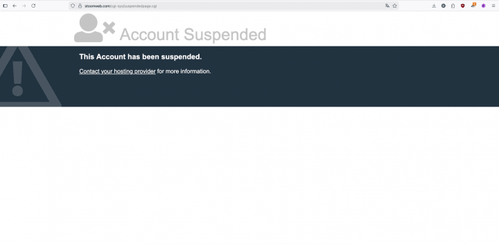 Autor: Dalibor Z. Chvátal Smazaný podvodný hosting na základě reportu správci Hetzner Online GmbH. (5. 11. 2025)