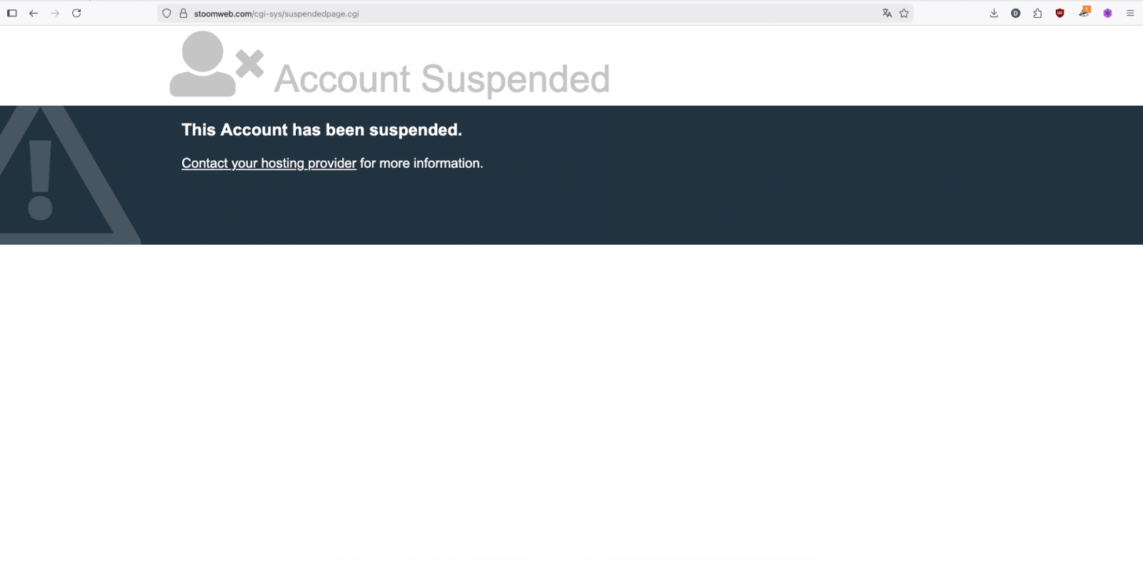 Smazaný podvodný hosting na základě reportu správci Hetzner Online GmbH. (5. 11. 2025)