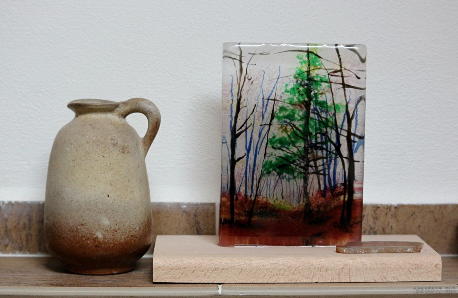 Skleněný obraz od Eva Edler Glass Art