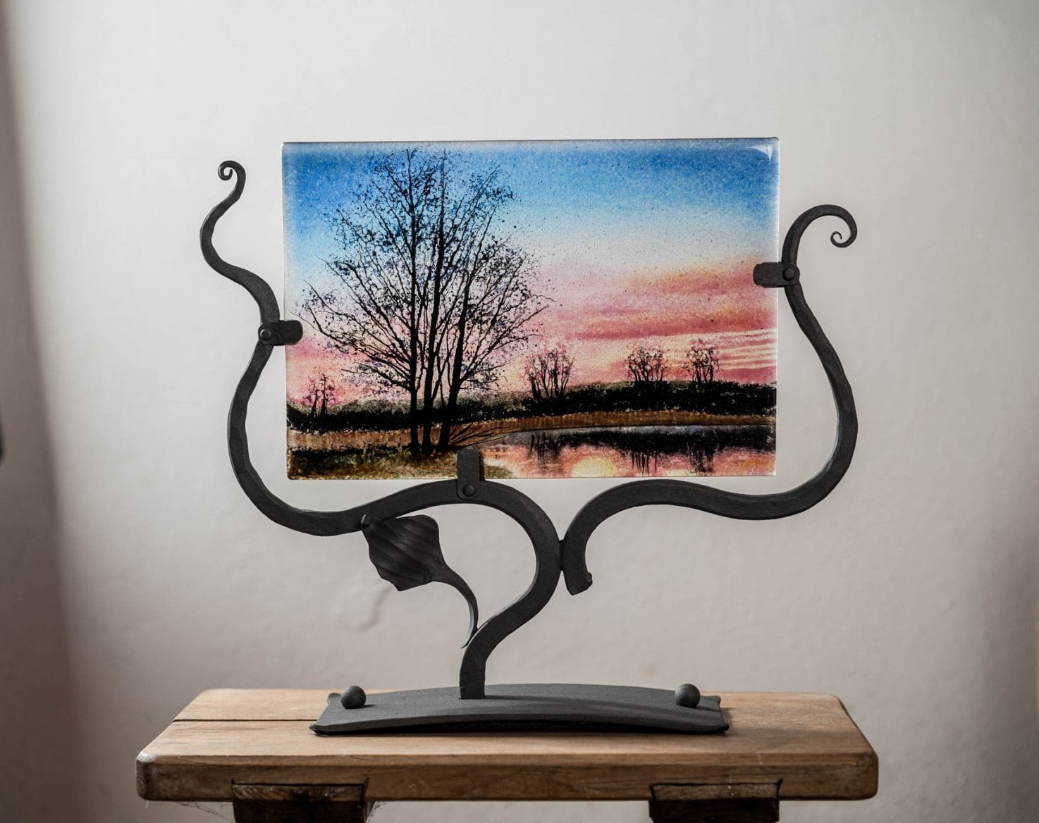Skleněný obraz od Eva Edler Glass Art
