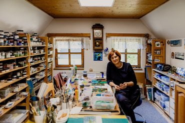 Eva Edler z Eva Edler Glass Art
