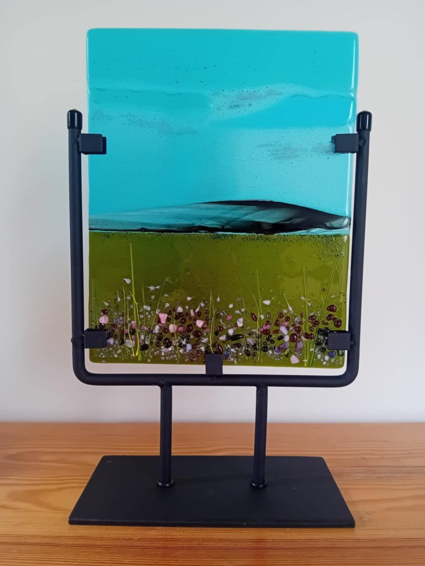 Skleněný obraz od Eva Edler Glass Art