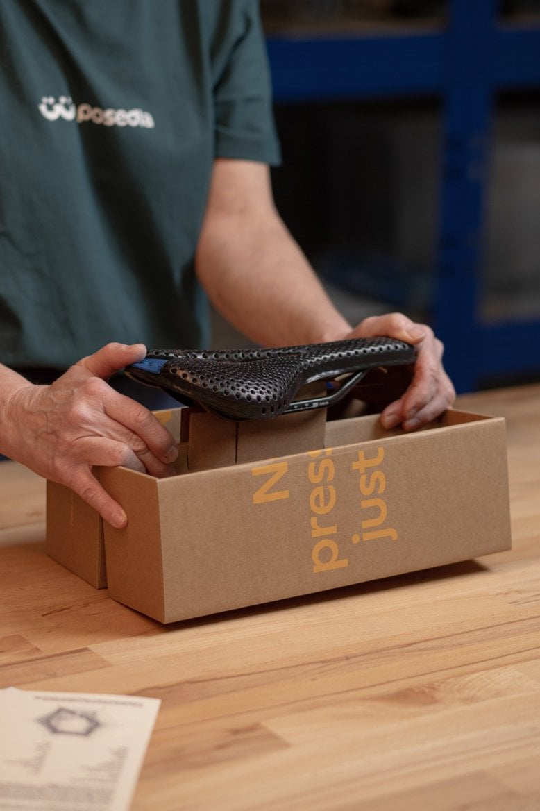 Balení sedel od Posedla