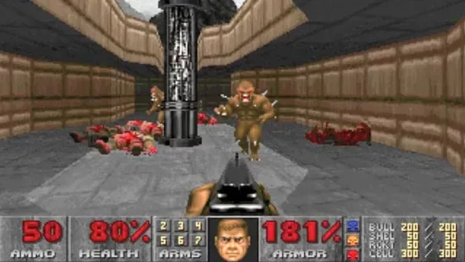 Doom DOS hra