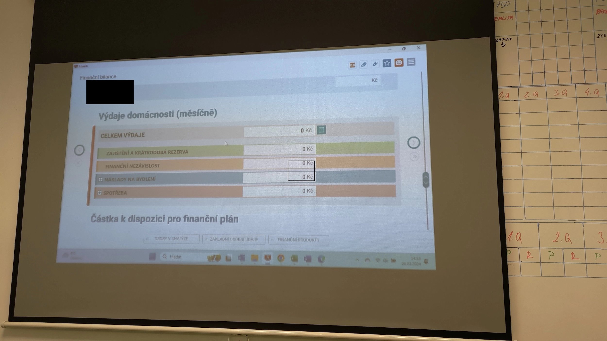 Součástí otevření účtu v bance je i základní finanční analýza. (14. 3. 2024)