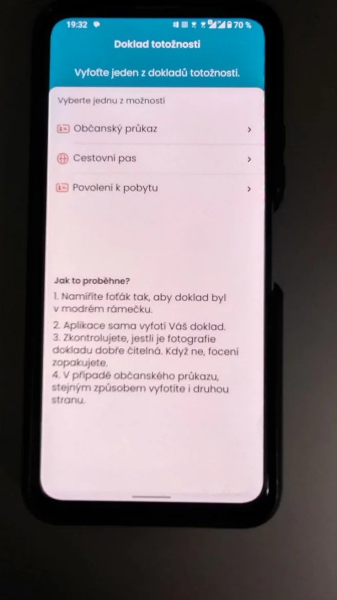 Aktivace: Potřebujete doklad totožnosti. (14. 3. 2024)