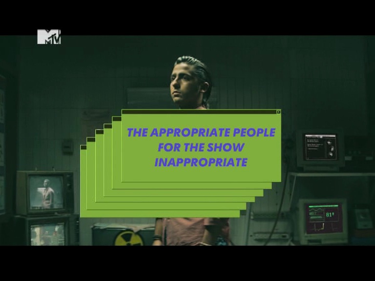 Vizuál hudebního a lifestylového kanálu MTV nasazený v roce 2015