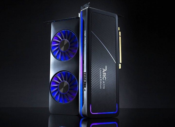 Autor: Intel Grafická karta Intel Arc A770 předchozí generace Alchemist