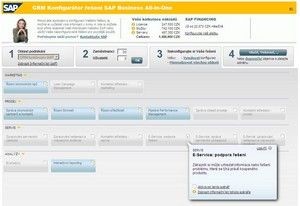 SAP CRM konfigurátor partnerům ulehčí návrh řešení pro nové zákazníky z oblasti malých a středních firem