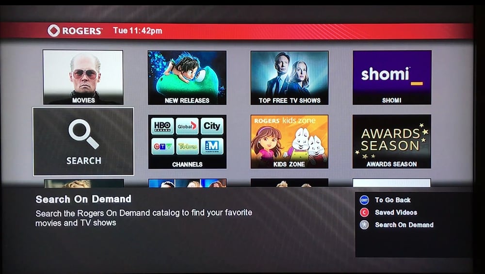 Rogers On Demand a PPV