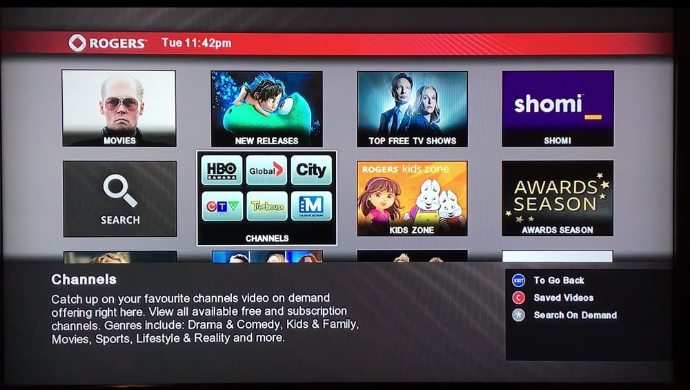 Rogers On Demand a PPV