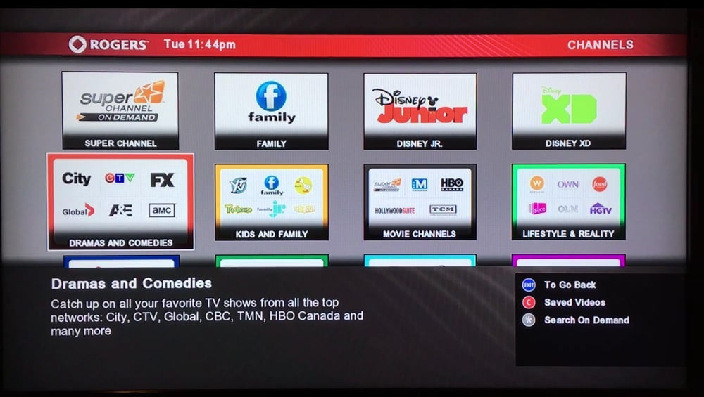 Rogers On Demand a PPV