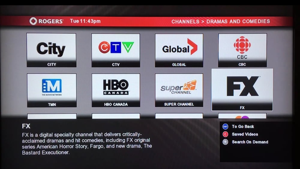 Rogers On Demand a PPV