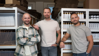 Zleva Jan Klusák, Martin Lukáš a David Buchta, spoluzakladatelé Primulus Group