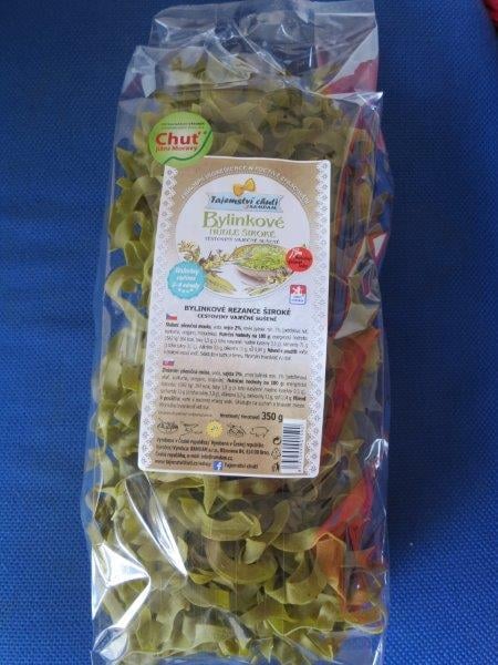 Jediný zástupce skupiny těstovin: Bylinkové nudle obsahovaly alergen (celer), který nebyl uveden na obale