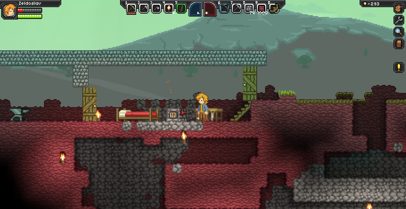 Starbound - obrázky ze hry.