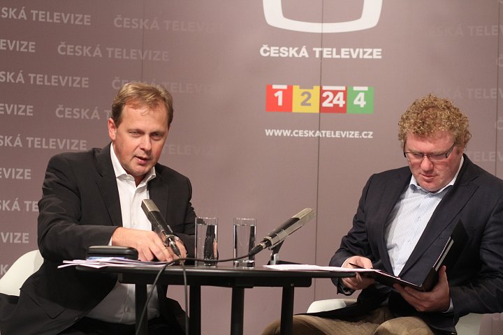 Tisková konference České televize, 9. srpna 2012