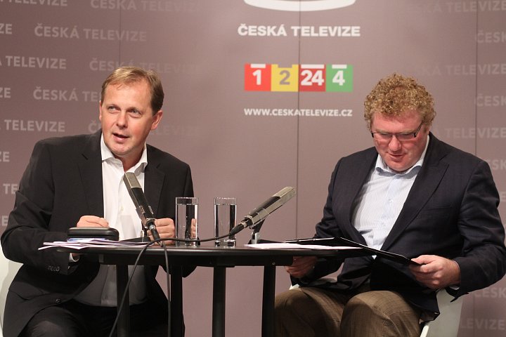 Tisková konference České televize, 9. srpna 2012