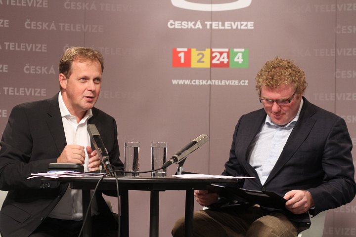 Tisková konference České televize, 9. srpna 2012