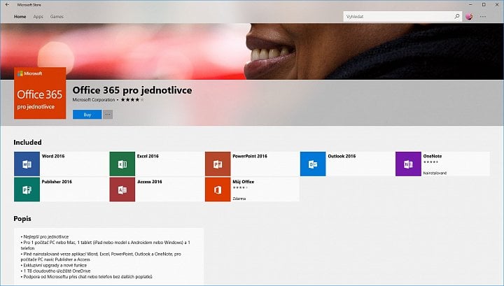 Microsoft Office ve Storu již není k dispozici jen v rámci testovacího programu