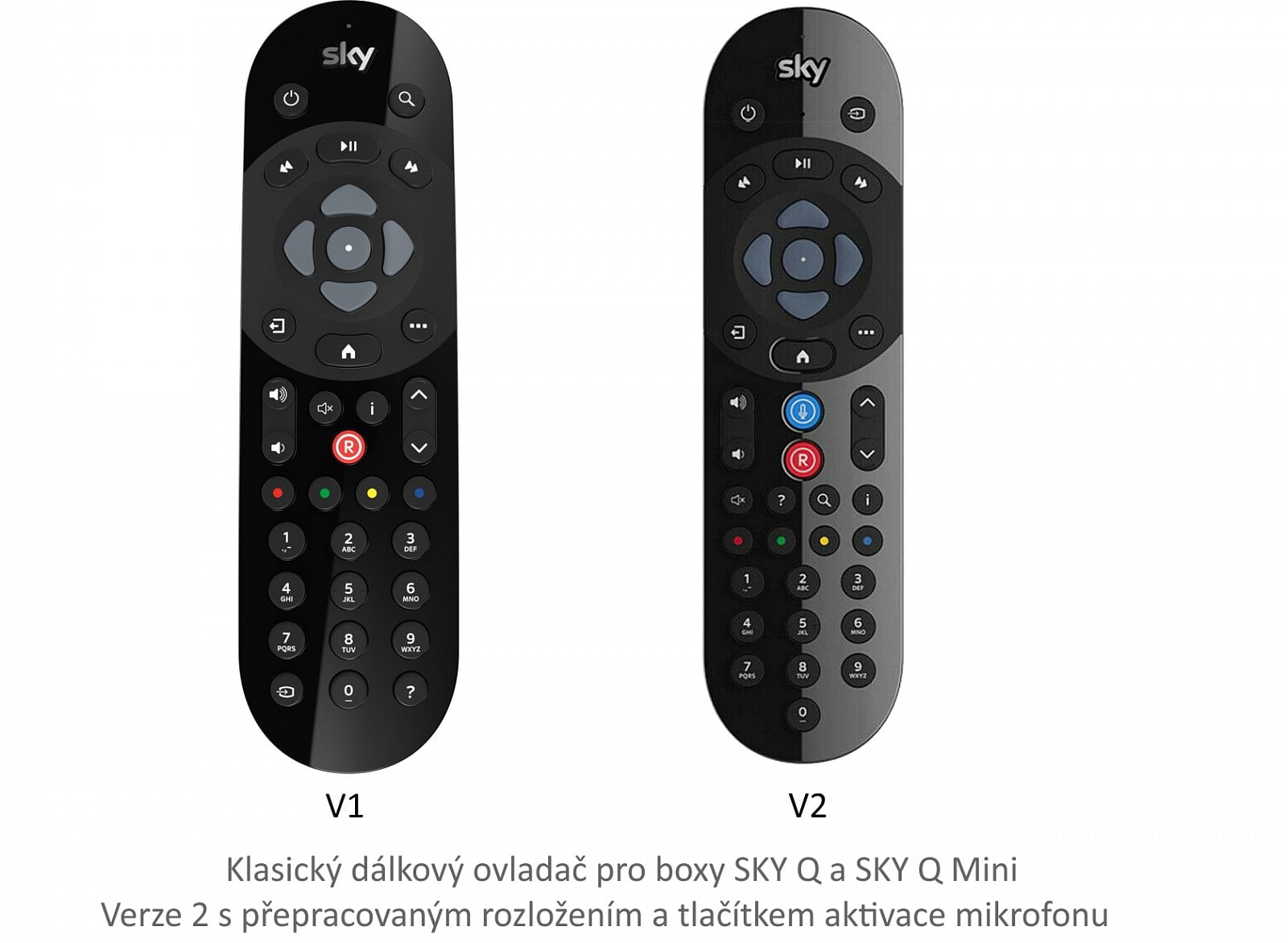 Britské přístroje pro Sky Q