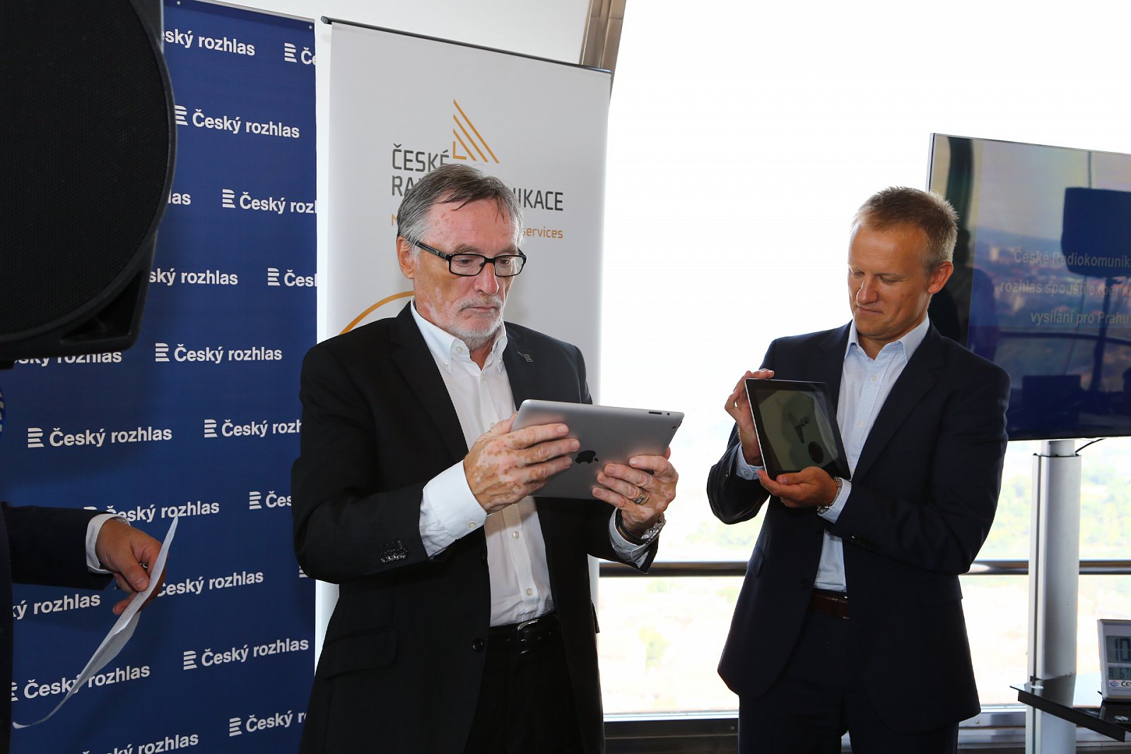 Český rozhlas slavnostně spustil DAB vysílání z vysílače Žižkov