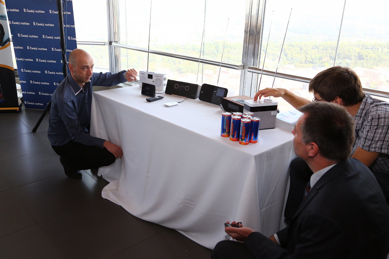 Český rozhlas slavnostně spustil DAB vysílání z vysílače Žižkov