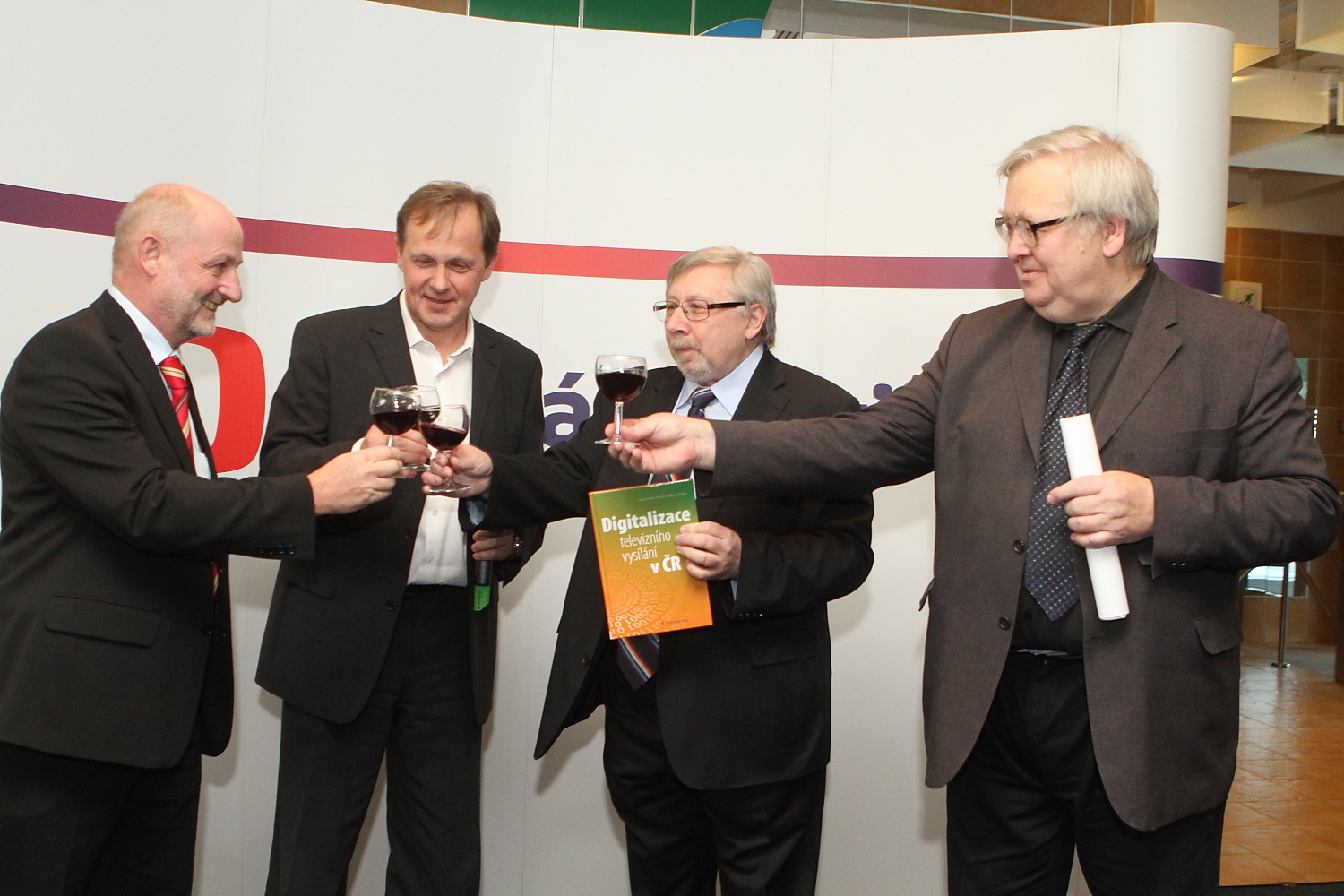 Křest knihy Digitalizace televizního vysílání v ČR