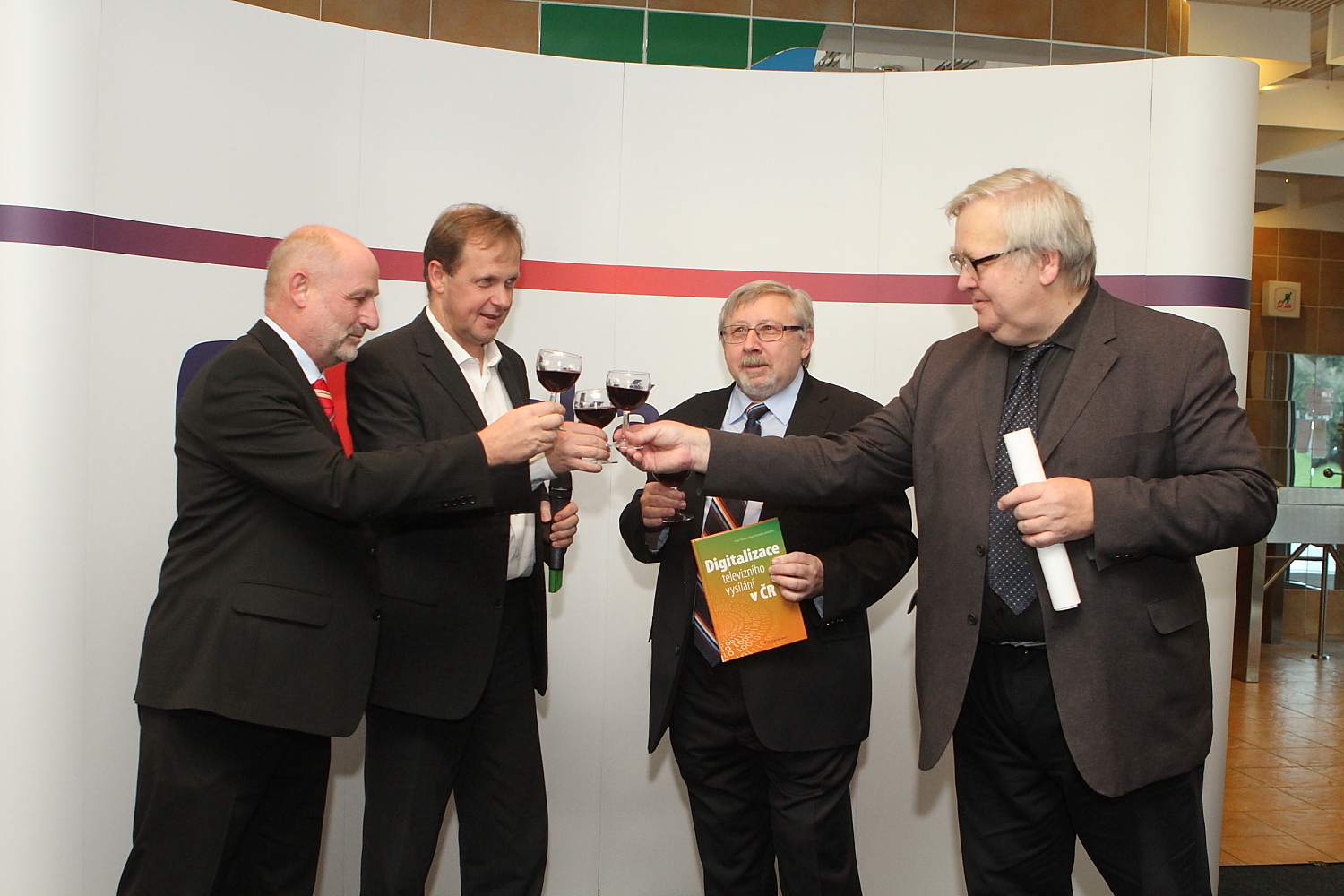 Křest knihy Digitalizace televizního vysílání v ČR