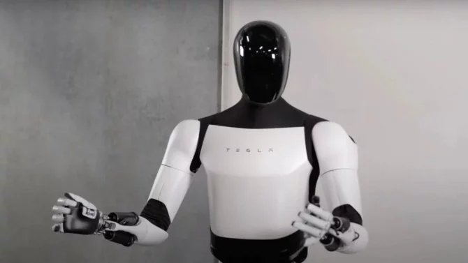 Humanoidní robot Optimus od Tesly