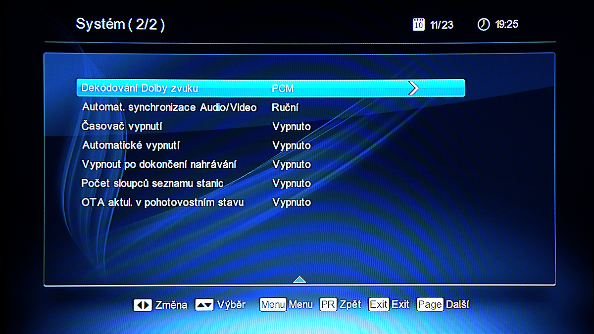 Další fotky přijímače Zircon FunBox