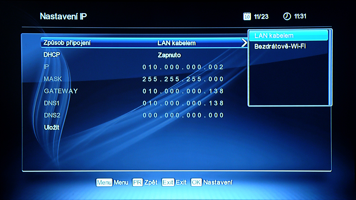 Další fotky přijímače Zircon FunBox