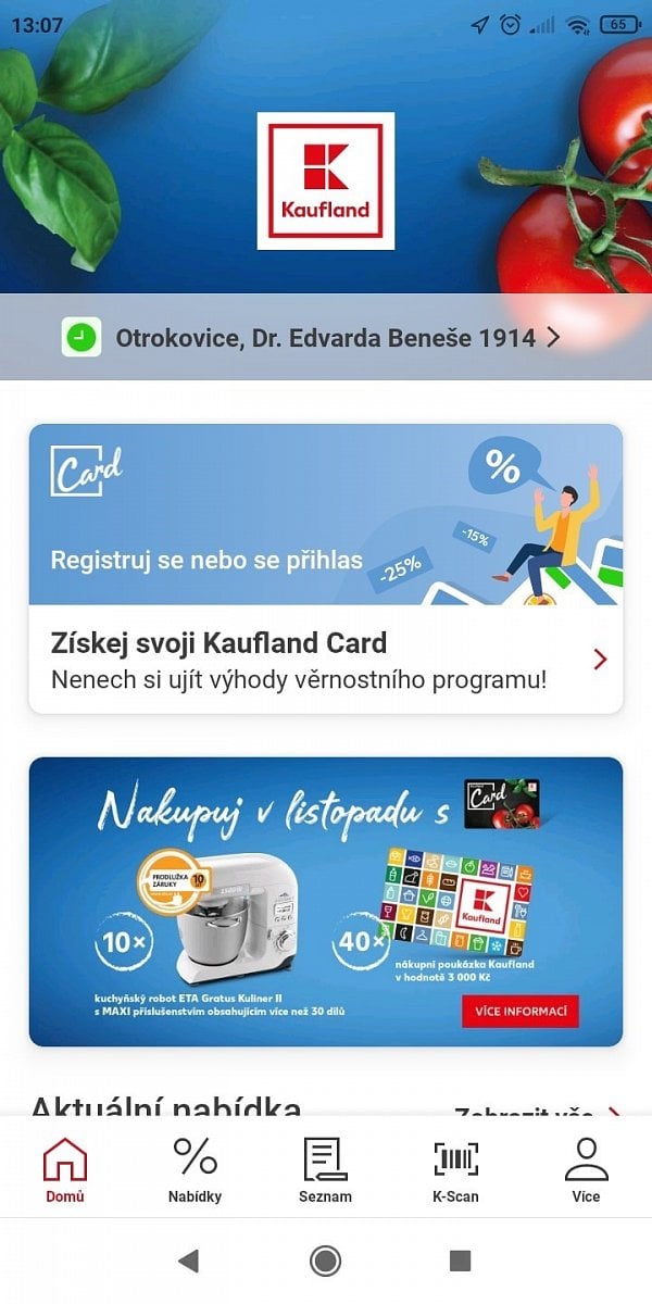 Podívejte se, jak vypadají mobilní aplikace supermarketů